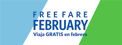 Free Fare February logo. 